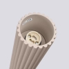 Ryflowana lampa sufitowa KARBON SL.1758 podłużna kaszmirowa