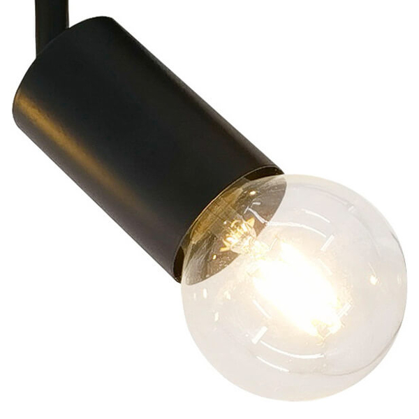 Lampa sufitowa Marvi 922121-1-BL do systemu szynowego 1-faz czarna