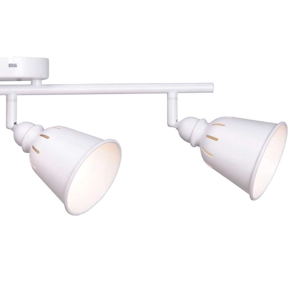 Plafon LAMPA sufitowa FIONA 3 311030 Polux regulowana OPRAWA metalowe reflektorki białe