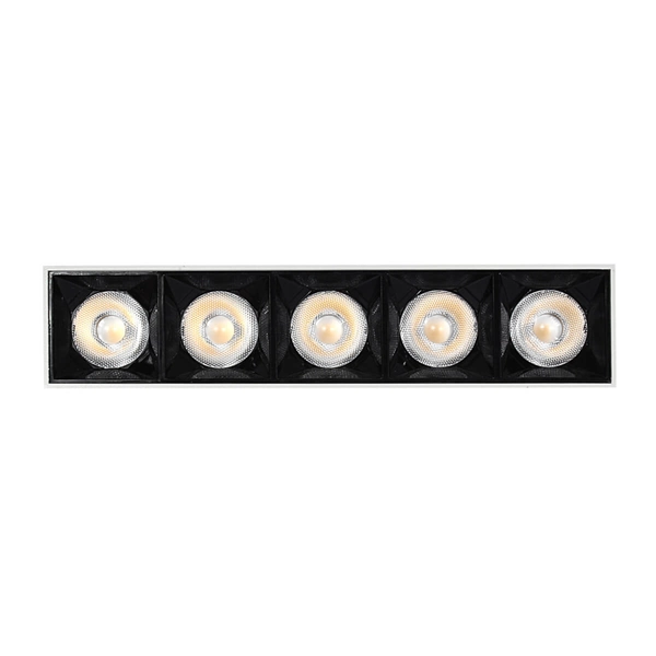 Lampa natynkowa 1060 Domeno LED 15W 4000K do salonu punktowa biała
