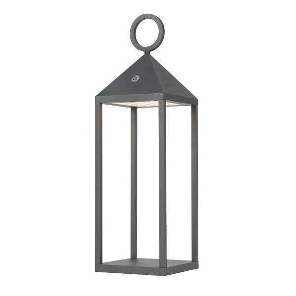 Stojąca latarenka na taras PICNIC LED 8177 LED 2,2W 3000K IP54 grafit