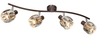 Lampa nasufitowa Indiana 54357-4 spoty brąz przydymione