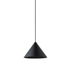Stożkowa lampa wisząca Zenith 7996 nowoczesna czarna do pokoju