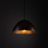 Salonowa lampa wisząca Faro 4332 nad stół zwis metalowa brązowa