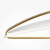 Wisząca lampa Breeze MOD281PL-L34BS3K LED 34W 3000K mosiądz przezroczysty