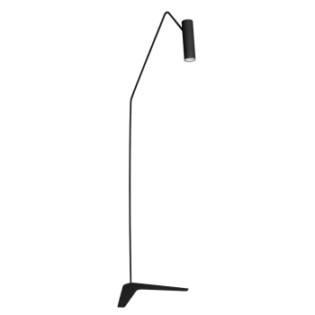 Podłogowa lampa kierunkowa Eye 6506 reflektorowa do sypialni czarna