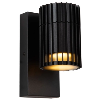 Nowoczesny zewnętrzny kinkiet Timbala 11840/01/30 tubka IP44 czarny