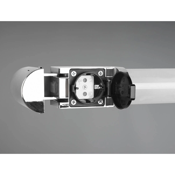 Sypialniany kinkiet ścienny PIERA 284074206 LED 8W 3000K IP44 chrom