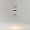 Kulista lampa wisząca Double Moon MOD478PL-L8B3K czarna LED 8W 3000K nad stół