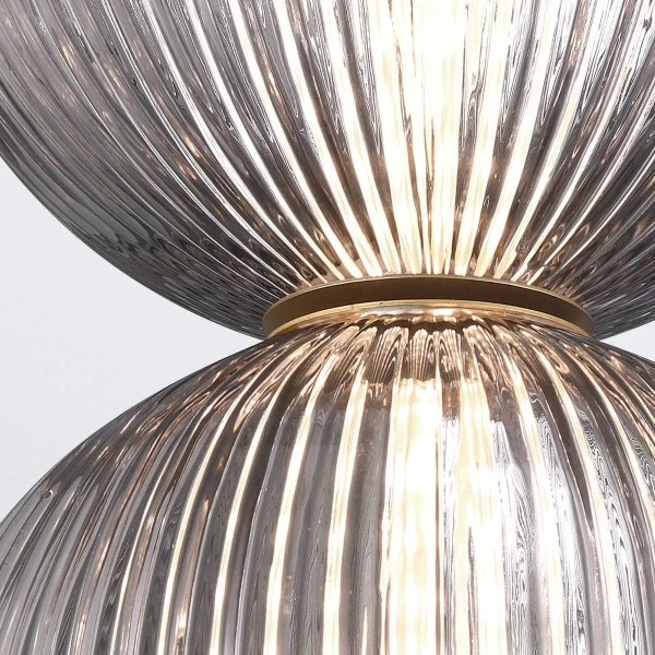 Wisząca lampa nad wyspę Palmas QN-PALMAS-2MP-BG LED 20W 3000K złota