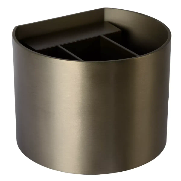 Kinkiet ścienny góra-dół XIO 09218/04/97 Lucide do biura mosiądz