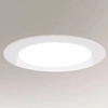 Podtynkowa LAMPA sufitowa TOTTORI IL 8480 Shilo okrągła OPRAWA metalowa LED 10W 4000K wpust biały