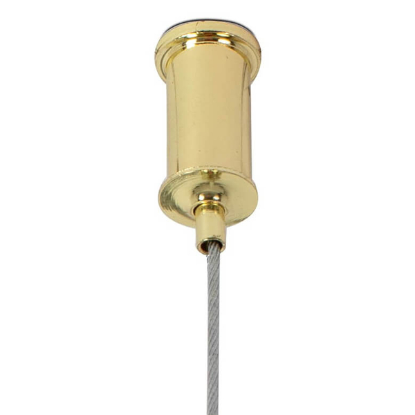 Lampa wisząca Lasso MSE1501100442 LED 45W 3000-4000K 4m wąż złota biała