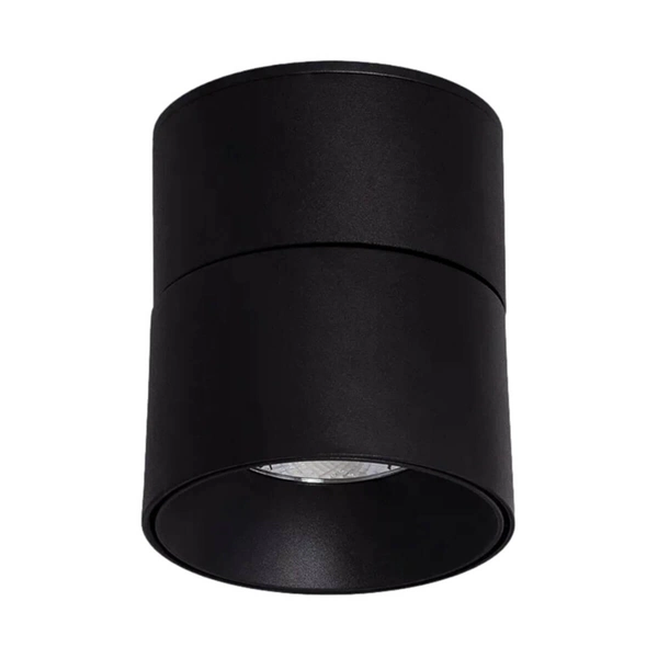 Metalowa lampa sufitowa Estetica ABR-LPR-15W-C-NW Abruzzo LED 15W 4000-4500K czarny