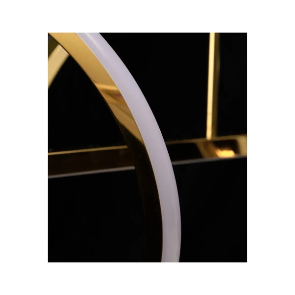 Lampa wisząca spirala MEMPHIS AZ6814 LED 55W 3000K ściemnialna złota