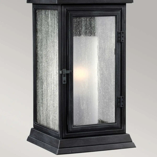 Zewnętrzna LAMPA elewacyjna Shepherd FE-SHEPHERD-2S Elstead FEISS ścienna OPRAWA ogrodowa klasyczna outdoor IP44 cynk przezroczysta