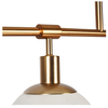 Modernistyczna LAMPA wisząca ERICH MOD221PL-05G Maytoni metalowa OPRAWA szklane kule ZWIS molekuły mosiądz