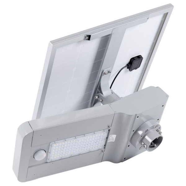 Lampa uliczna z pilotem LS12CW+FA1M+SO4M Greenie LED 12W 5500-6500K IP65 srebrna