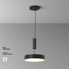 Kuchenny plafon Zon C032CL-36W3K-RD-B Maytoni LED 36W 3000K czarny