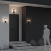 Prostokątna lampa naścienna Conf O450WL-01GF Maytoni IP65 grafitowy
