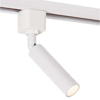 Jednofazowa lampa do systemu szyn Track 09961/01/31 do salonu tuba biała