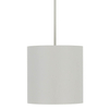 Zwieszana lampa salonowa tuba POINT 11513 jedwabisty szary