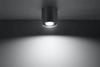 LAMPA sufitowa SL.0568 metalowa OPRAWA downlight natynkowa tuba spot grafitowy