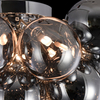 LAMPA sufitowa BALBO MOD112CL-08N Maytoni szklana OPRAWA bąbelki bubbles przydymione