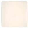 Kwadratowy plafon ULLY 48025OBSH Globo LED 24W 2700-6500K biały czarny