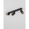 Ruchome tuby sufitowe do salonu TREMANO LE45668 czarny