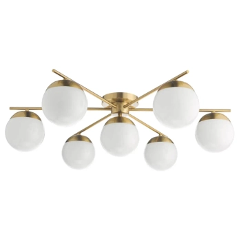 Lampa sufitowa do przedpokoju Bombazine BOM5035 kule mosiądz