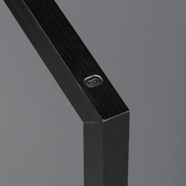 Stołowa lampka z drewna SKIP R55951132 LED 2W 3000K czarny