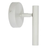 Modernistyczna lampa ścienna Sopel 41203 do salonu szara beżowa