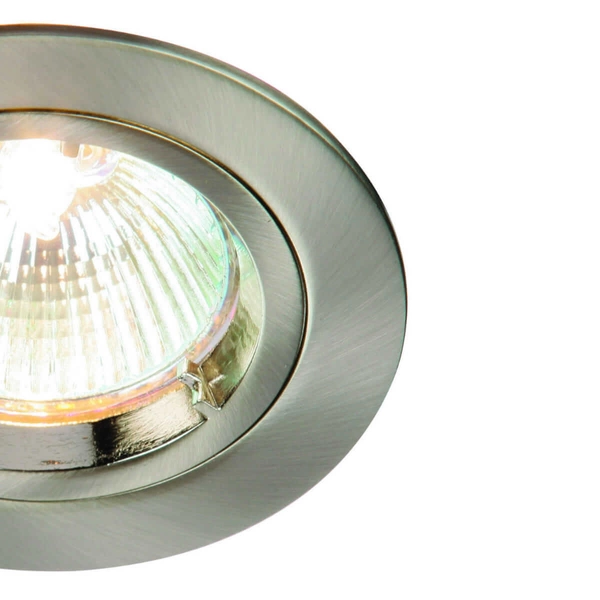 Podtynkowa lampa spot Cast 52330 Saxby metalowa srebrny