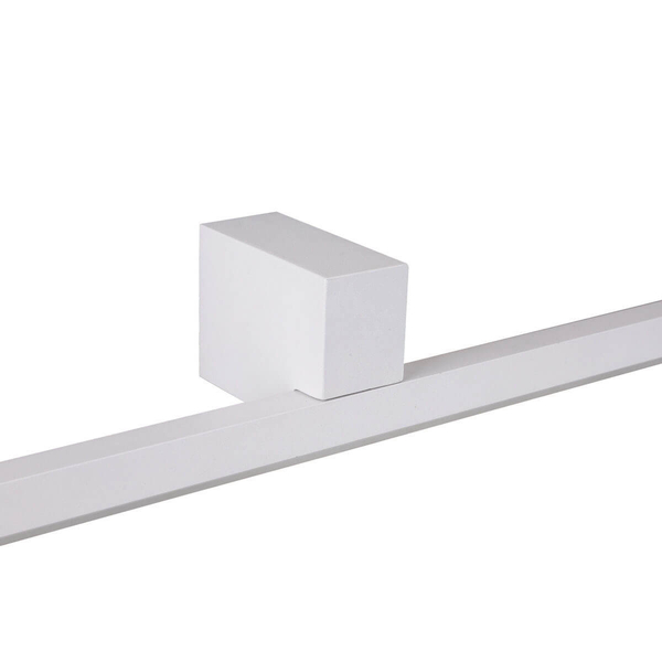 Łazienkowy kinkiet nad lustro Nevada LP-778/1W XXL WH LED 32W 4000K IP44 metalowy biały