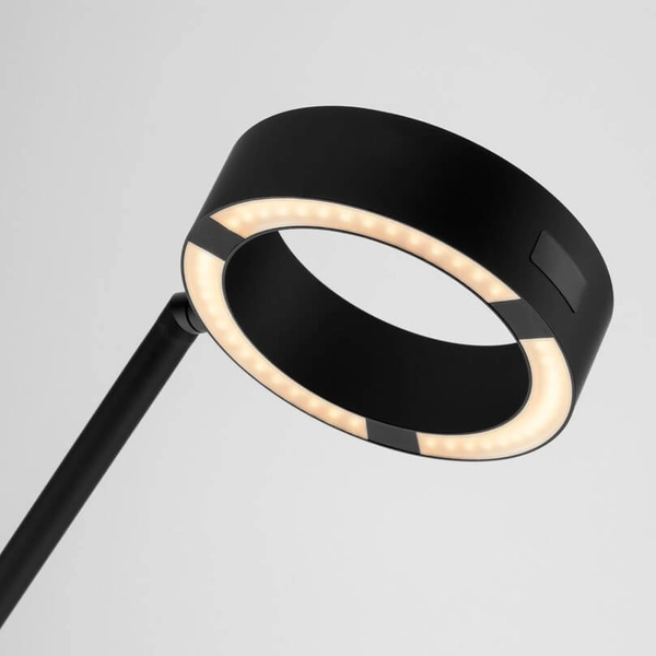 Podłogowa lampa do czytania ALMAY LE44609 LED 23W 3000K z regulacją czarny