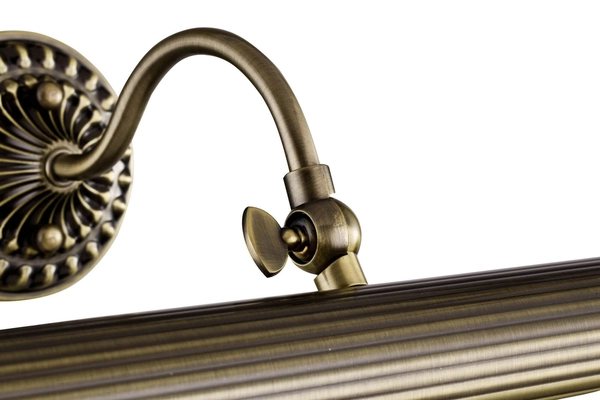 Antyczne oświetlenie do obrazów Renoir PIC118-22-R brąz