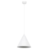 Salonowa lampa wisząca CONO 10008 stożkowa biały