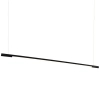 Loftowa LAMPA wisząca HORIZON P0358D Maxlight metalowa OPRAWA listwa LED 26W 3000K zwis czarny