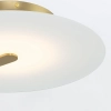 Naścienna lampa salonowa Nuvola QN-NUVOLA-F-M-BG LED 18W 3000K złota biała