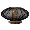 Elegancka lampa stołowa Corina 03547/40/30 na komodę złota czarna