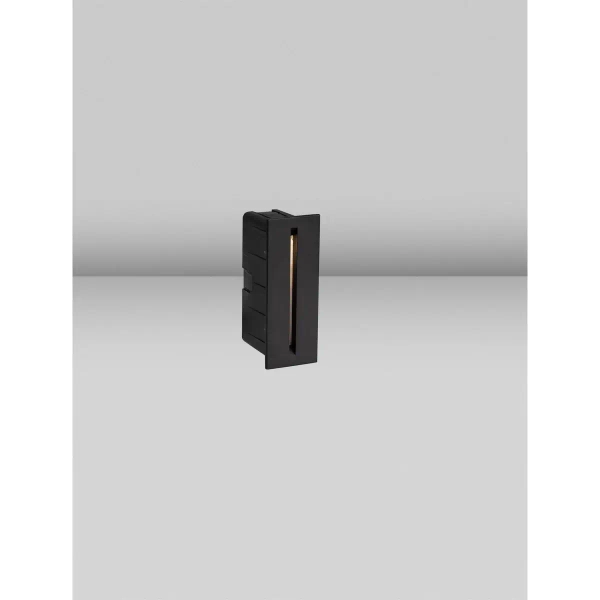 Ścienna lampa wpuszczana na taras CANIVRA LE75328 3W 3000K IP65 antracyt