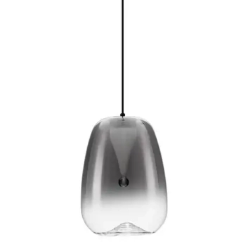 Szklana lampa wisząca JAREVIA LE45121 LED 3W 3000K do jadalni szara