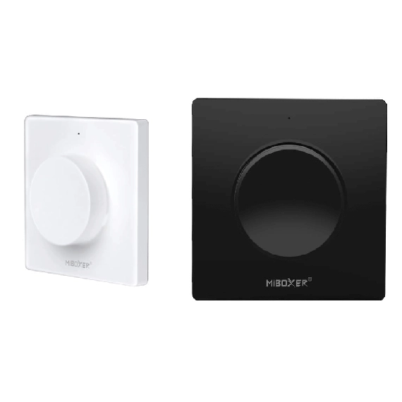 Kwadratowe pokrętło Agari 5999 z funkcją ściemniania czarny