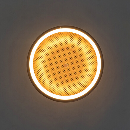 Ażurowa lampa ścienna Faro MSE010100258 Moosee LED 16W 3000K miedziana