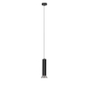 Wisząca lampa nad stół MARENZO LE45605 metalowa czarna brązowa