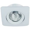 Regulowana LAMPA wpust Bello Bianco Orlicki Design podtynkowa OPRAWA kwadratowa do zabudowy biały
