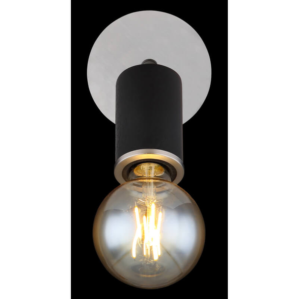 Ścienna lampa regulowana Joseba 54032-1B do czytania czarna