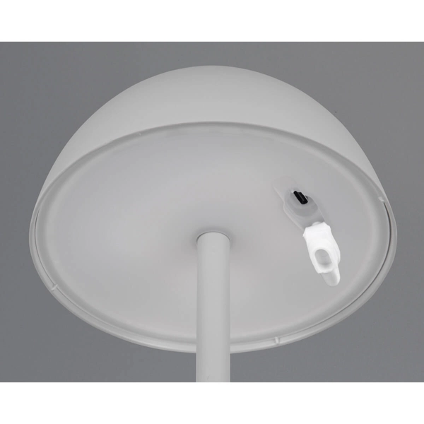 Stołowa lampka na taras Ricardo R54106177 LED 2W 3000K IP54 szara