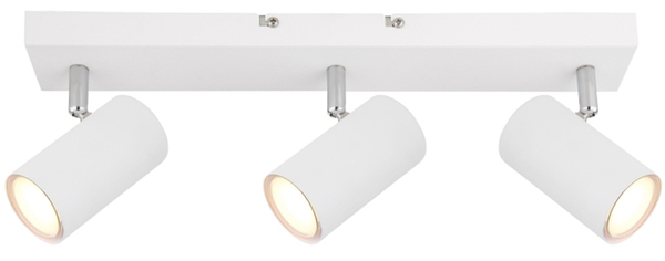 Reflektorowa lampa sufitowa Robby 57911-3W listwa biała